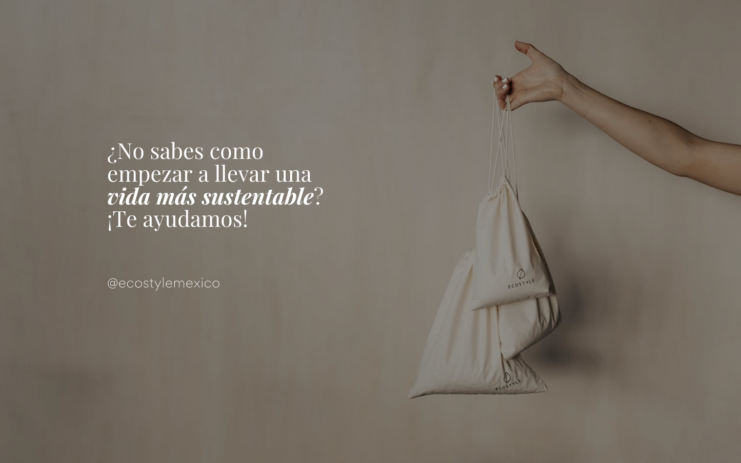 Te guiamos y ayudamos a llevar una vida más sustentable