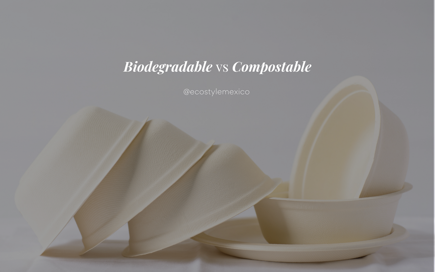 Biodegradable VS Compostable ¿qué es mejor?