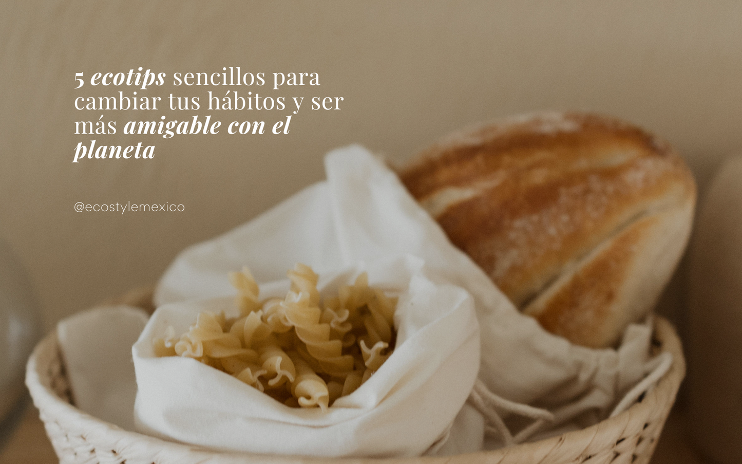 5 tips para cambiar tus hábitos y ser más amigable con el medio ambiente