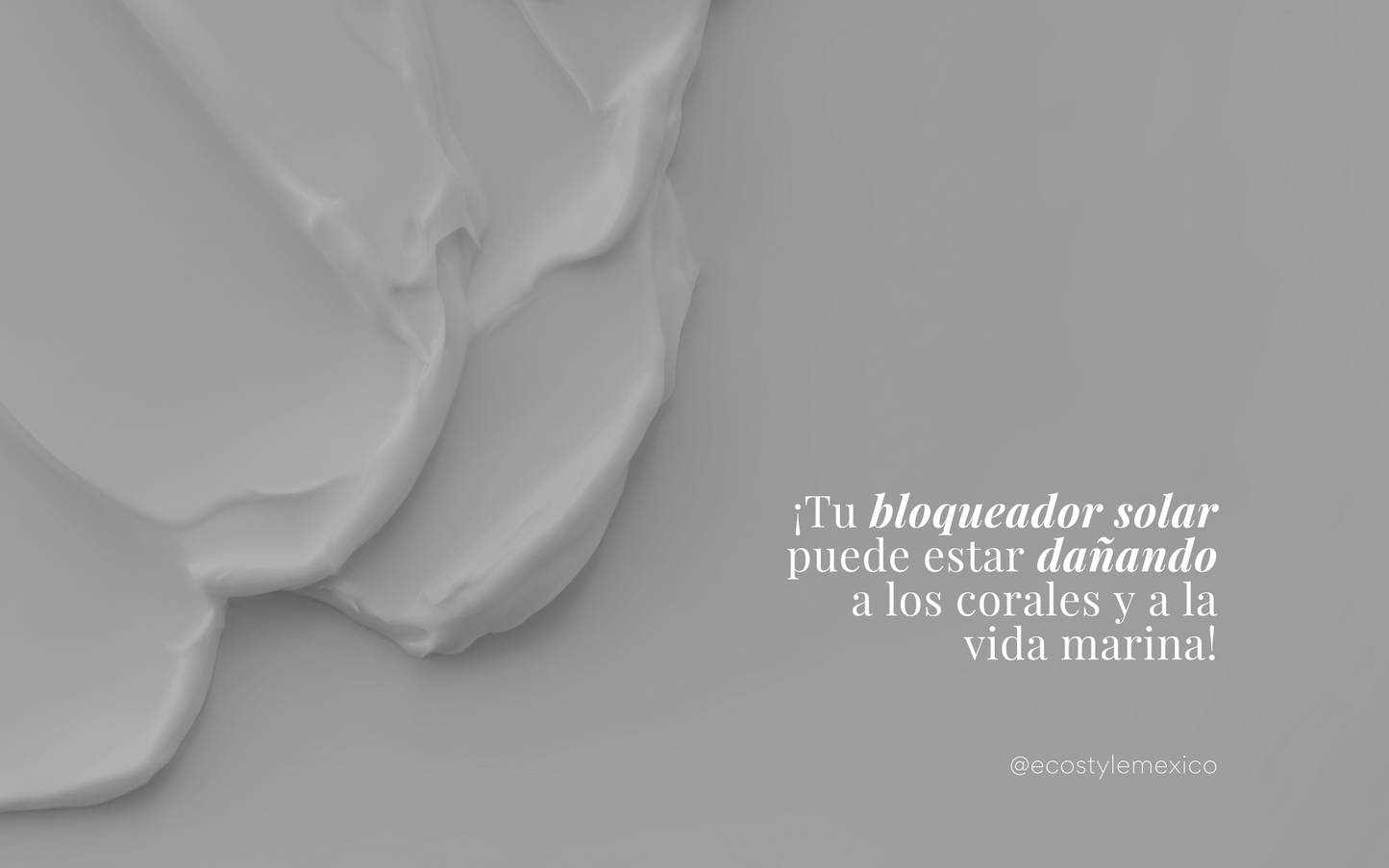 Tu bloqueador solar puede estar dañando la vida marina