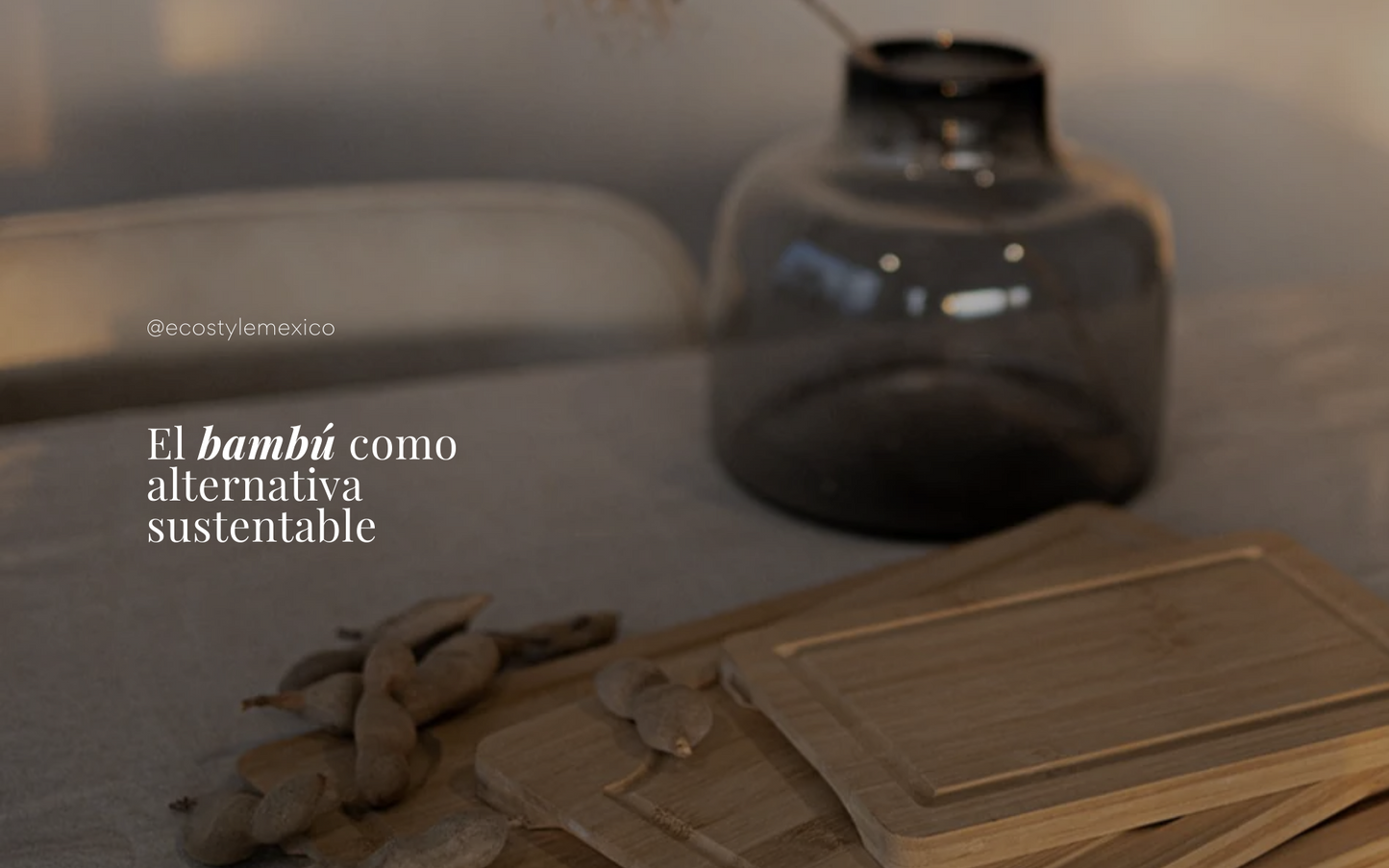 El bambú como alternativa sustentable, ecológico.