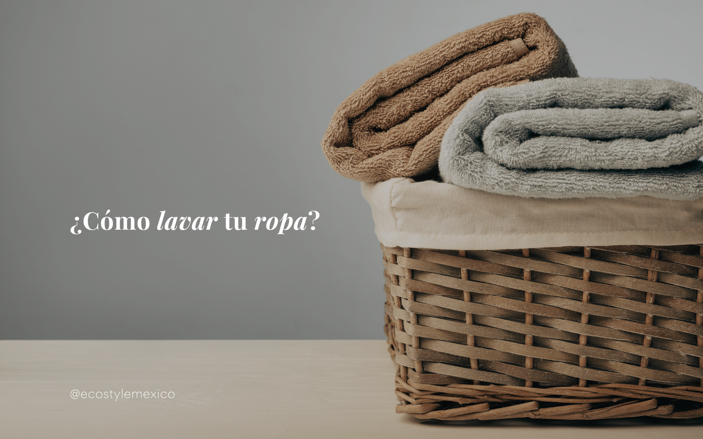 ¿Cómo lavar tu ropa?