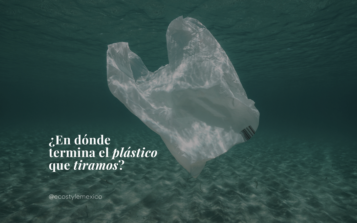 ¿En dónde termina el plástico que tiramos?