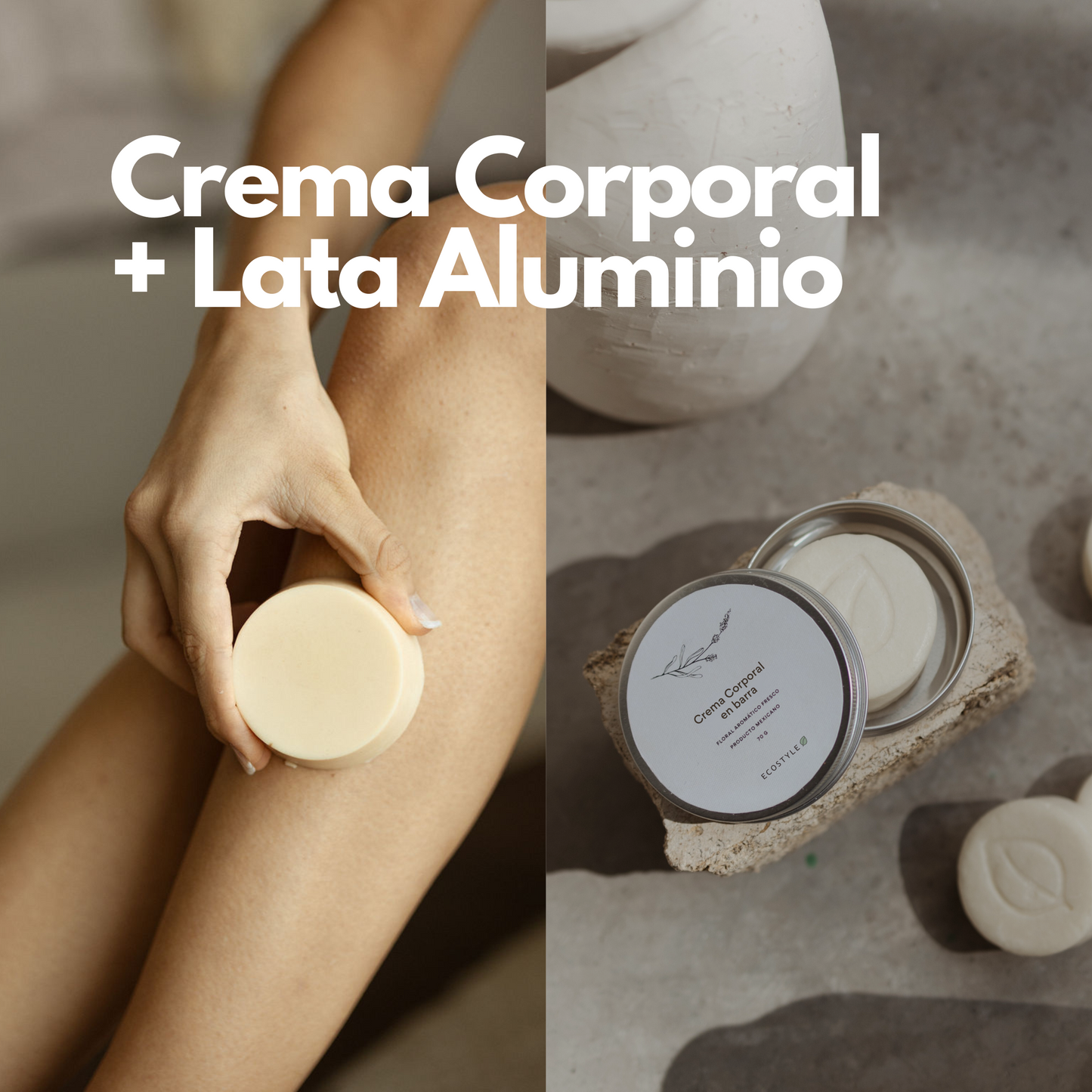 Crema Hidratante Corporal Lavanda & Vainilla + Lata Aluminio