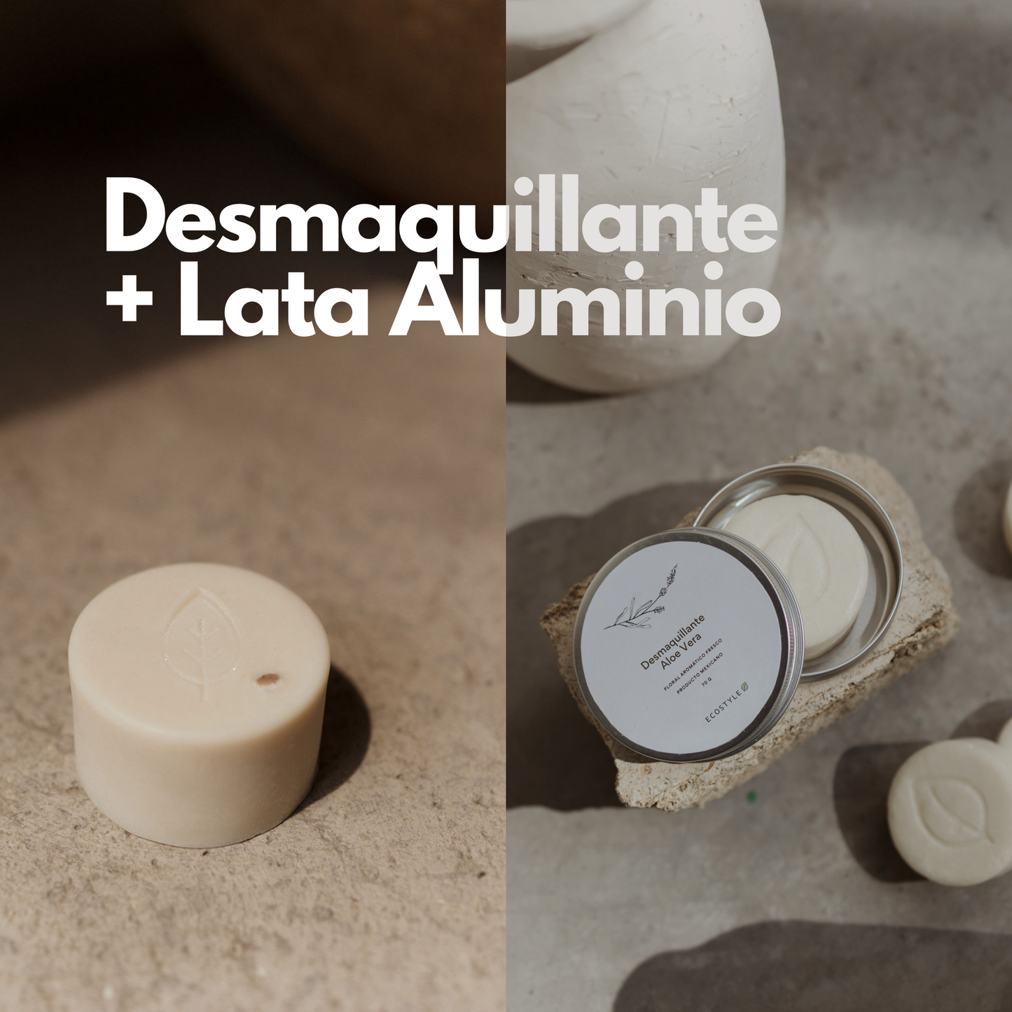 Desmaquillante Aloe Vera + Lata Aluminio
