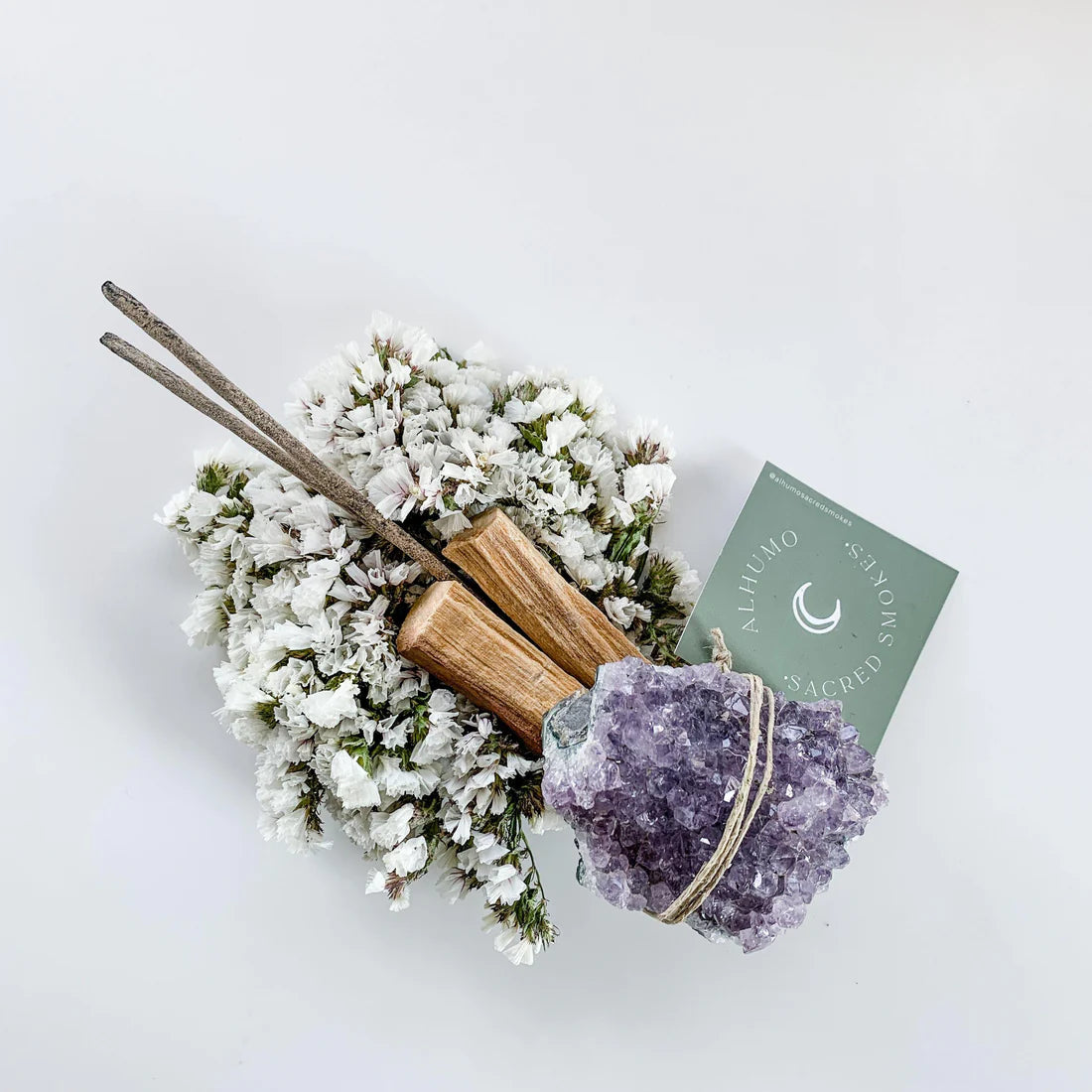 Palo Santo Bundle Cuarzo Amatista