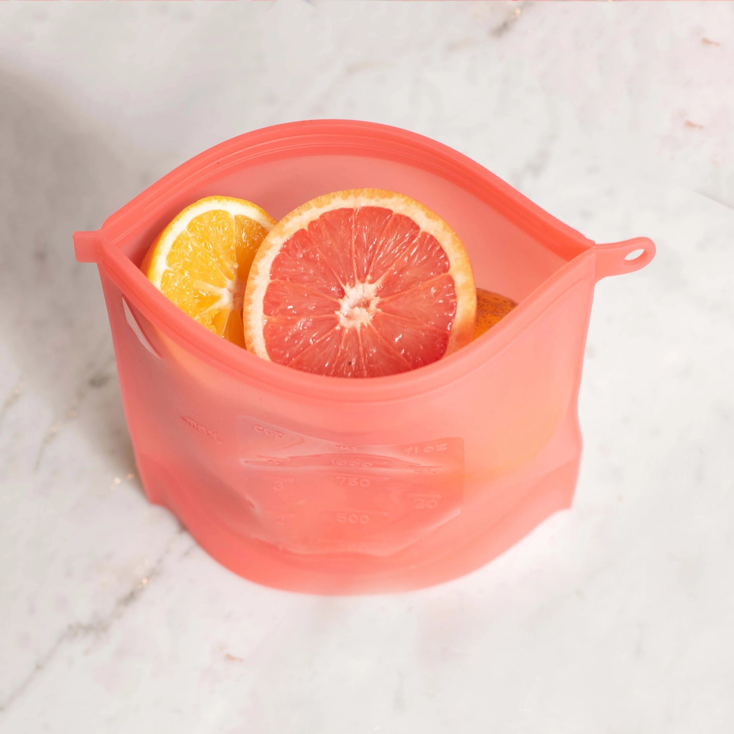 Bolsa de silicon reusable para alimentos
