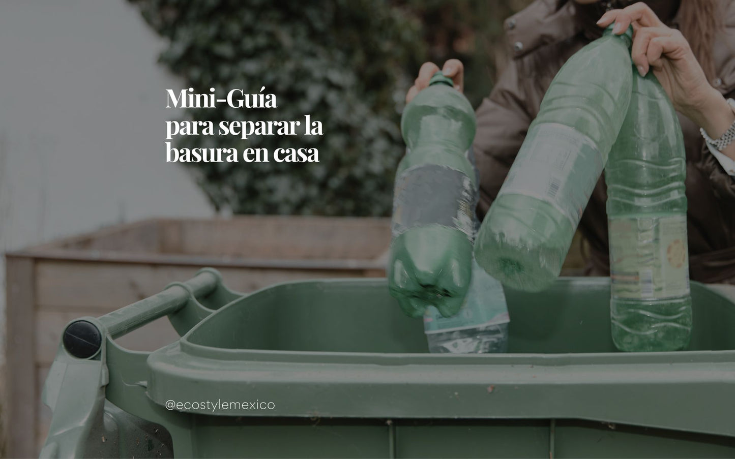 Mini-Guía para separar la basura en casa