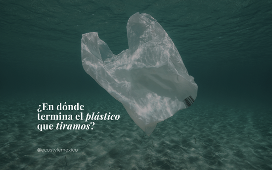 ¿En dónde termina el plástico que tiramos?