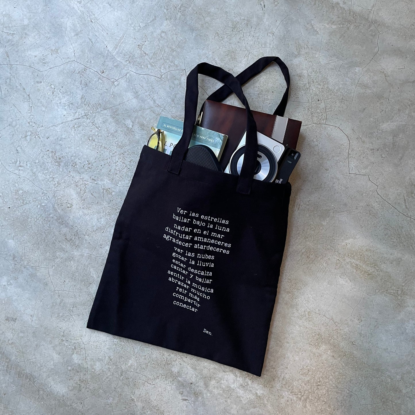tote bag negra