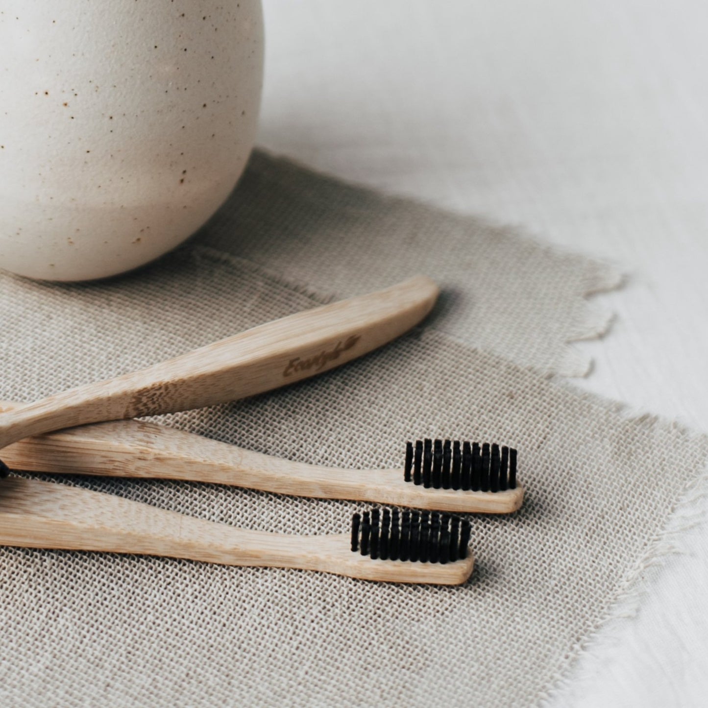 Cepillo de dientes bambu personalizable para promociones